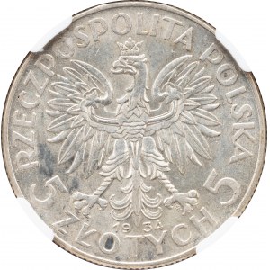 Poland, 5 Zlotych 1934, Warsaw