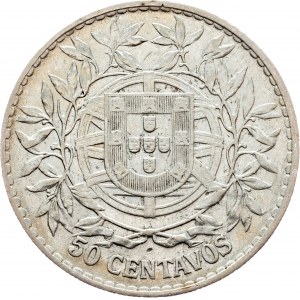 Prima Repubblica, 50 Centavos 1913, Lisbona