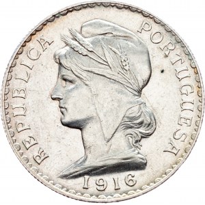 Prima Repubblica, 1 Escudo 1916, Lisbona