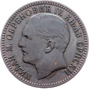 Milan Obrenović IV., 10. Februar 1879