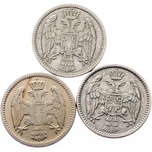 Serbia, 5 Para 1883, 1904, 1912