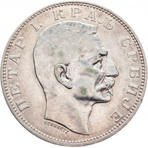 Peter I., 2 Dinara 1912