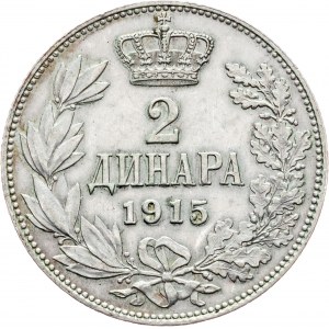 Peter I., 2 Dinara 1915