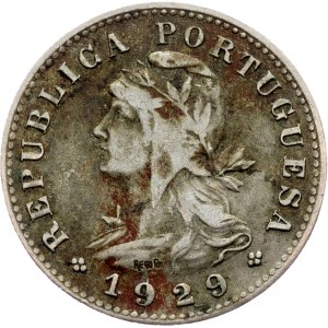St. Thomas &amp; Prince Island, 20 Centavos 1929, Lisabon