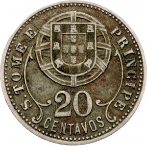 St. Thomas &amp; Prince Island, 20 Centavos 1929, Lisabon