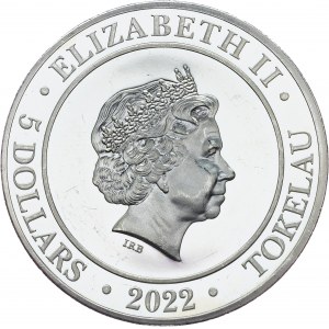 Elizabeth II., 5 Dollars (1 Oz) 2022