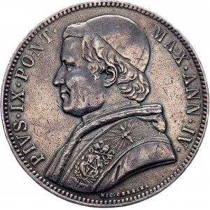 Pius IX., Scudo 1850, R