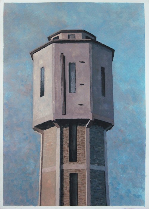Maria DANIELAK (ur. 1987), Wieża ciśnień w Augustowie, 2024
