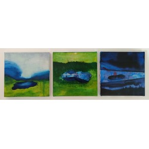 Natalia SZYNAL (b. 1990), Transitions, triptych, 2024