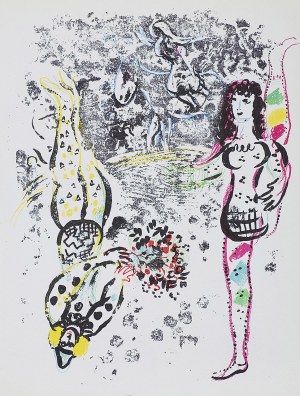 Marc Chagall ( 1887 - 1985 ), Tancerka
