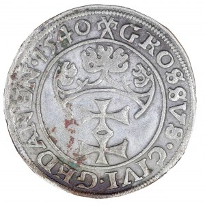 Penny de Gdańsk, 1540, Sigismond Ier le Vieux (1506-1548)