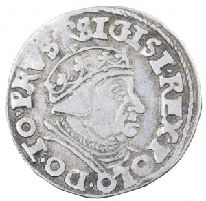 The Danzig Trojak 1538, Sigismund I the Old (1506-1548).