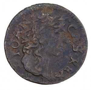 Lithuanian shilling (boratine) 1661, Ujazdów, John Casimir (1648-1668).