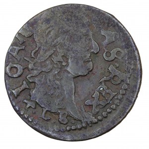 Shilling lituanien (boratine) 1665, Vilnius, Brest, Jan Kazimierz (1648-1668)