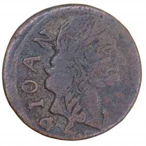 Lithuanian shilling (boratine) 1665, Kaunas, John Casimir (1648-1668).