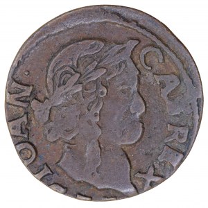 The Lithuanian (boratine) 1665 shilling, Oliva, John Casimir (1648-1668).