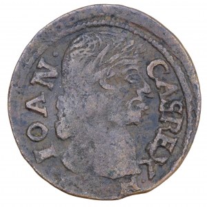 Lithuanian shilling (boratine) 1666, Kaunas, John Casimir (1648-1668).