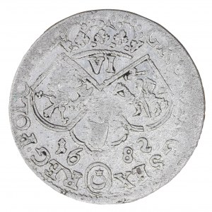 VI a penny 1682, John III Sobieski (1674-1696).