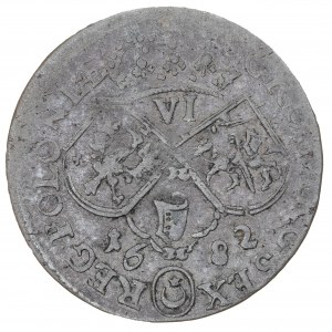 VI penny 1682, Jan III Sobieski (1674-1696)