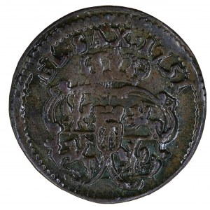 Shilling couronne (1/3 de penny) 1751, Auguste III (1749-1762)