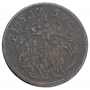 Penny (3 shillings) 1754, Auguste III (1749-1762)