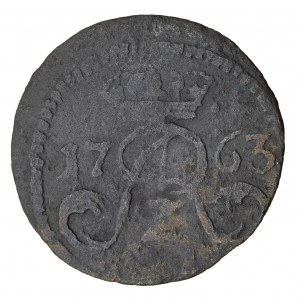 1763 coquille, Toruń, August III (1749-1762)