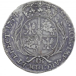 Orthodoxe Krone 1754, August III. (1749-1762)
