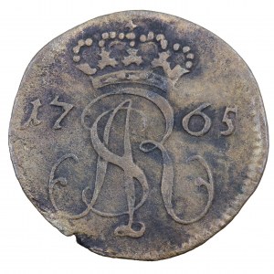 The 1765 Gdansk shilling, Stanislaw August Poniatowski (1764-1795).