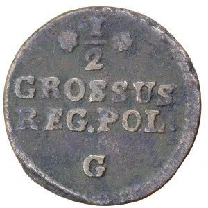 1/2 penny 1768, Stanisław August Poniatowski (1764-1795)