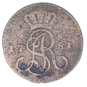 Pfennig 1781, Stanisław August Poniatowski (1764-1795)