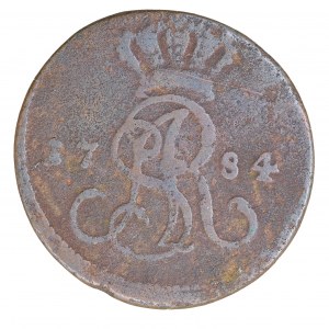 Penny 1784, Stanisław August Poniatowski (1764-1795)