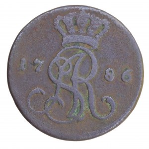 Penny 1786, Stanisław August Poniatowski (1764-1795)