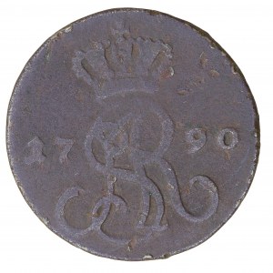 Penny 1790, Stanislaw August Poniatowski (1764-1795).