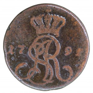 Penny 1791, MV, Stanisław August Poniatowski (1764-1795)