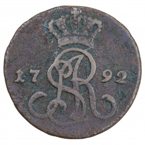 Penny 1792, EB, Stanislaw August Poniatowski (1764-1795).