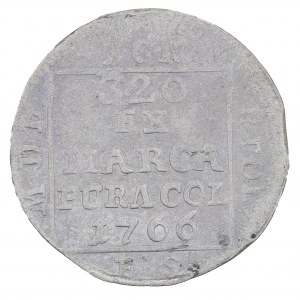 1 penny 1766, FS, Stanislaw August Poniatowski (1764-1795).