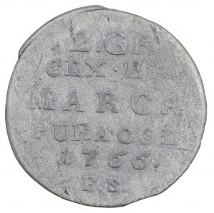 2 grosze 1766, FS, Stanisław August Poniatowski (1764-1795)