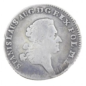 1 zloty/4 pennies 1766, Stanislaw August Poniatowski (1764-1795).