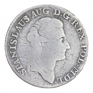 1 zloty/4 pennies 1787, Stanislaw August Poniatowski (1764-1795).