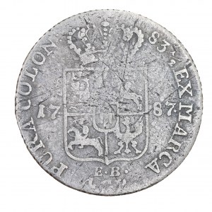 1 złoty/4 grosze 1787 r., Stanisław August Poniatowski (1764-1795)