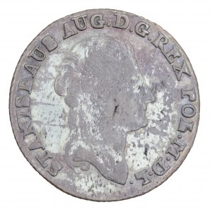 1 zloty/4 pennies 1789, Stanislaw August Poniatowski (1764-1795).