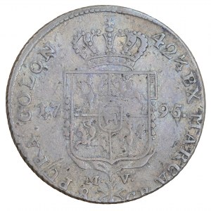 2 zlotys/8 groszy 1795, Stanislaw August Poniatowski (1764-1795).