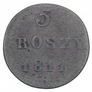 5 centesimi 1811. IB, Ducato di Varsavia (1810-1815)