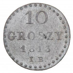 10 haléřů 1813. IB, Varšavské knížectví (1810-1815)