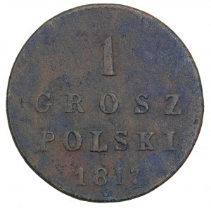1 Polish penny 1817. IB, Kingdom of Poland under the Russian partition (1815-1850)