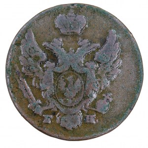 1 Pfennig polsli 1828. FH, Königreich Polen unter russischer Herrschaft (1815-1850)
