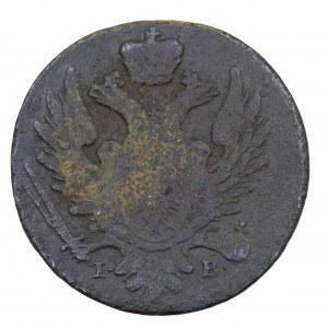 1 grosz polski Z MIEDZI KRAYOWEY 1822 R. IB, Królestwo Polskie pod zaborem rosyjskim (1815-1850)