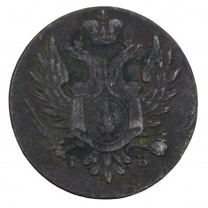 1 Polnischer Grosz Z MIEDZI KRAYOWEY 1824 IB, Königreich Polen unter russischer Teilung (1815-1850)
