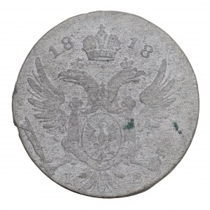 5 Polish pennies 1818, Kingdom of Poland under Russian annexation (1815-1850).