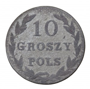 10 Polish groszy 1827 IB, Kingdom of Poland under the Russian partition (1815-1850).